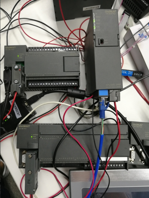UN 314 CPU與2臺200PLC走M(jìn)ODBUS輪詢通訊